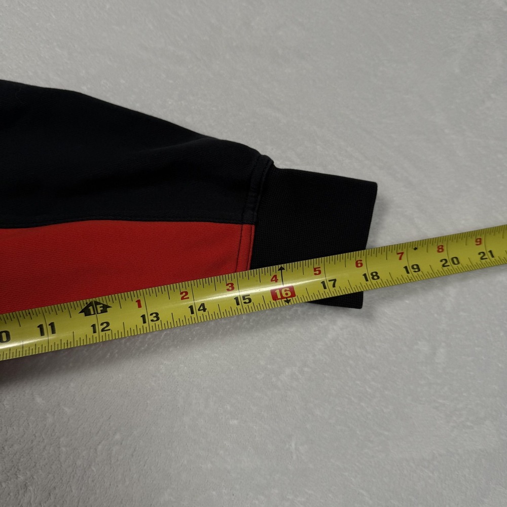 Nike‎ Dri-Fit Sweatshirt Mens Small Black Red Crewneck Pullover DA0391-010 - Picture 12 of 12